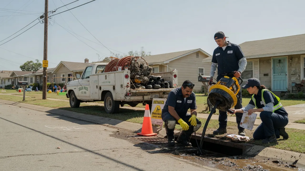 Drain Cleaning in Happy, TX near me
